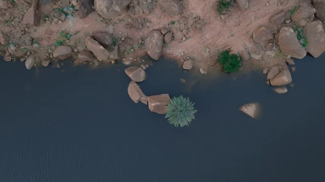 The Aja Mountains in the city of Hail, the natural landscapes and tourist attractions in the Kingdom of Saudi Arabia, the peaks and highlands, and the terrain in mountainous areas, nature background.