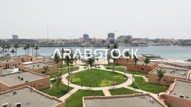 كورنيش ابحر جدة الشمالي درون ، شاطئ بحر أبحر شمال مدينة جدة في المملكة العربية السعودية ، خليج أبحر السياحي ، اماكن سياحية ترفيهية في جدة