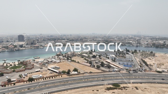 شاطئ بحر أبحر شمال مدينة جدة في المملكة العربية السعودية ،كورنيش ابحر جدة الشمالي درون ، خليج أبحر السياحي ، اماكن سياحية ترفيهية في جدة
