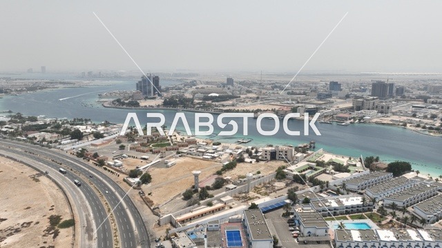خليج أبحر السياحي ،  كورنيش ابحر جدة الشمالي درون ، شاطئ بحر أبحر شمال مدينة جدة في المملكة العربية السعودية ، اماكن سياحية ترفيهية في جدة