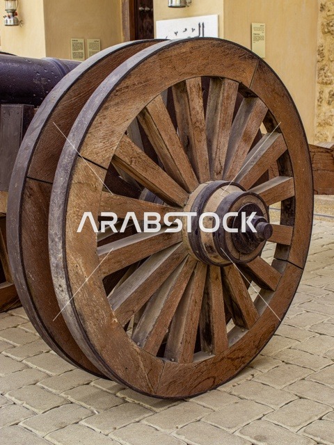 حصن تاريخي في متحف عجمان، المباني التقليدية والحديثة في منطقة التراث في الشارقة،الإمارات العربية المتحدة