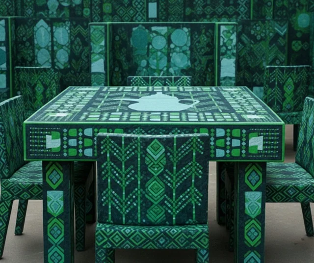 نقوش و تطريز تراثي، المناسبات والأعياد الوطنية، الاحتفال باليوم الوطني السعودي 23 سبتمبر، يوم العلم 11 مارس، شعار اليوم الوطني لاحياء الذكرى 95 للسعودية، اشكال عربية خليجية مزخرفة, التراث الشعبي لزخرفة السدو بأشكال هندسية