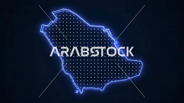 موقع دولة السعوديه بين دول العالم، البلدان المجاورة للمملكة العربية السعودية، خريطة الوطن العربي على الكرة الأرضية باللون الأزرق، الحدود الجغرافية للبلاد