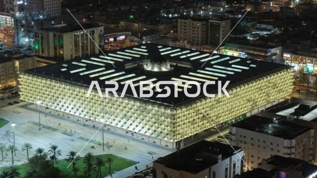 الفن الهندسي المعماري الخارجي لمكتبة الملك فهد في مدينة الرياض، المعالم الثقافية المشهورة, المكتبات والأبراج والمنشآت المعمارية في المملكة العربية السعودية