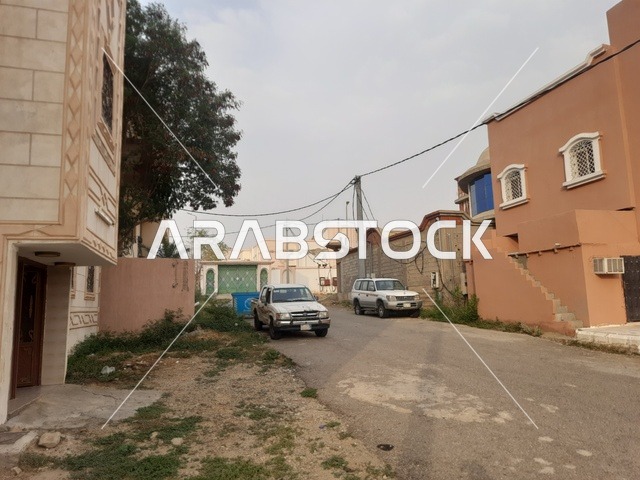 الطرقات الاسفلتية المعبدة في أماكن القمم والمرتفعات الجبلية في وقت النهار، طريق معبد في منطقة الباحة، النباتات الخضراء البرية على حافتي الشارع، أعمدة الإنارة الطرقية، حركة مرور السيارات في الشوارع
