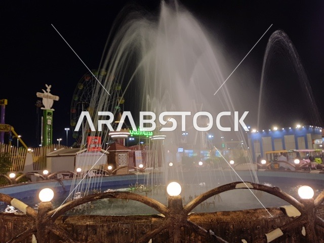 منظر لحديقة حيوانات الطائف في الطائف، المملكة العربية السعودية، معالم واماكن سياحية