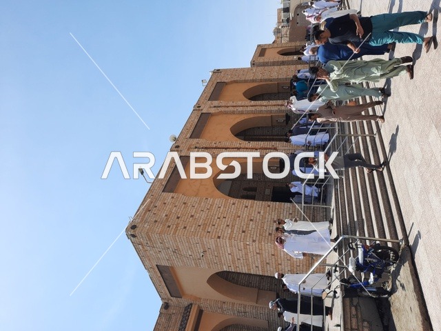 A call for Muslims to pray in congregation on Friday, the historic Addas Mosque in Taif, and sacred Islamic destinations, worship and drawing closer to God, the Islamic and archaeological landmarks and mosques in Saudi Arabia.