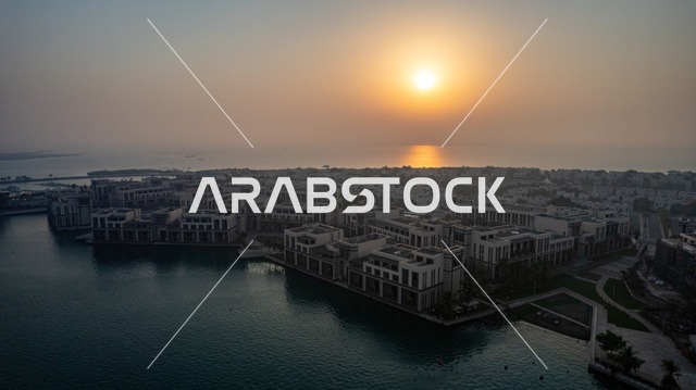 Modern architectural engineering art, King Abdullah University of Science and Technology, famous landmarks in the Kingdom of Saudi Arabia.