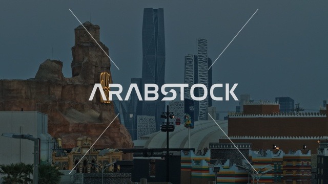 مكان للتسلية في المملكة العربية السعودية، بوليفارد وورلد في الرياض بالمملكة العربية السعودية، أنشطة وفعاليات موسم الرياض، اماكن ترفيهية سياحية في السعودية، إقامة نشاط عائلي مسلي في موسم الرياض، تصوير مقرب للملاهي والألعاب الترفيهية في بوليفارد وورلد في مدينة الرياض