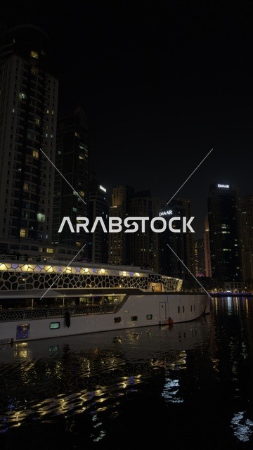 المباني والمنشآت التجارية في الامارات العربية المتحدة, الفن الهندسي المعماري على الطراز الحديث للأبراج وناطحات السحاب، معالم وأماكن سياحية مشهورة في مدينة دبي، جذب واستقطاب السياح من أنحاء العالم, النمو والتطور العمراني لأبراج الإمارات المالية المضيئة ليلاً