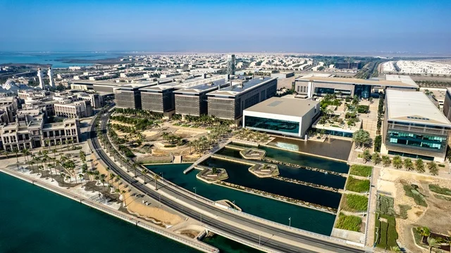 دليل لإرشاد السفن و البحارة، جامعة الملك عبد الله للعلوم والتقنية في ثول, الفن الهندسي المعماري لجامعة الملك عبد الله للعلوم والتقنية، تصوير جوي لجامعة كاوست في مدينة ثول في جدة بالمملكة العربية السعودية، صورة جويه، منارة جامعة الملك عبد الله.