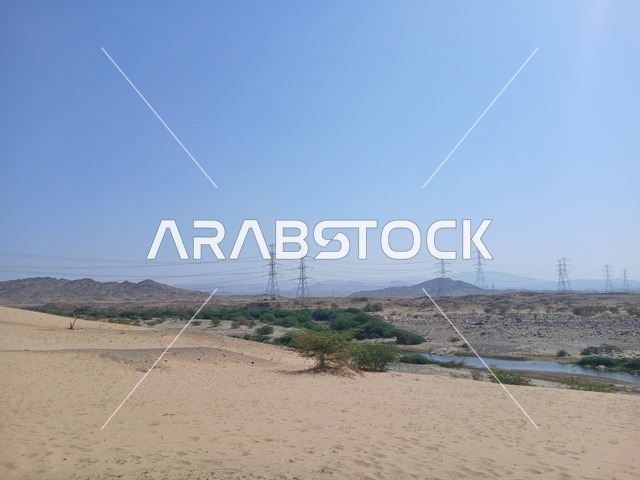 اعمدة توزيع الكهرباء ، مناطق سياحية مشهورة في المملكة العربية السعودية، مناطق للرحلات والجولات العائلية الممتعة، الأشجار والنباتات الخضراء في محافظة الباحة، الاماكن والمناطق الطبيعية