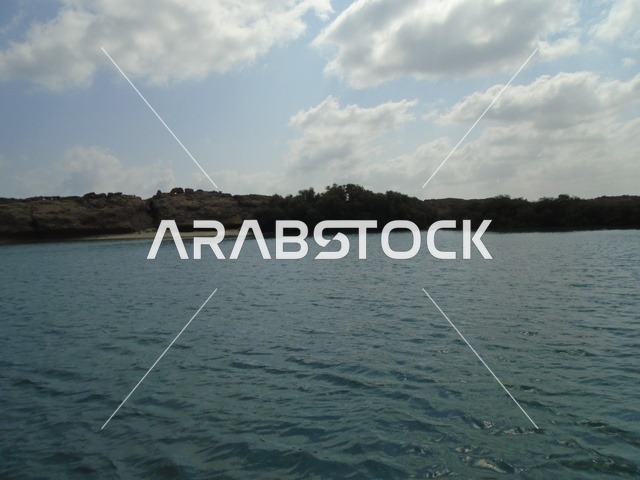 A recreational sea tour, Farasan Island south of the Red Sea in the Jazan region of the Kingdom of Saudi Arabia, tourist destinations in Saudi Arabia, islands of the Jazan region.