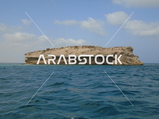 A recreational sea tour, Farasan Island south of the Red Sea in the Jazan region of the Kingdom of Saudi Arabia, tourist destinations in Saudi Arabia, islands of the Jazan region.