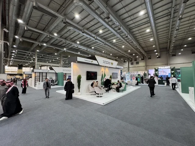 Diverse participations in the "Made in Saudi Arabia 2025" exhibition, a prominent industrial event aimed at enhancing Saudi national services, showcasing the quality and diversity of national industries and their innovations. The exhibition carries the slogan "We Empower Manufacturing," organized by the Saudi Export Development Authority, 2025 at the Riyadh Exhibition Center.