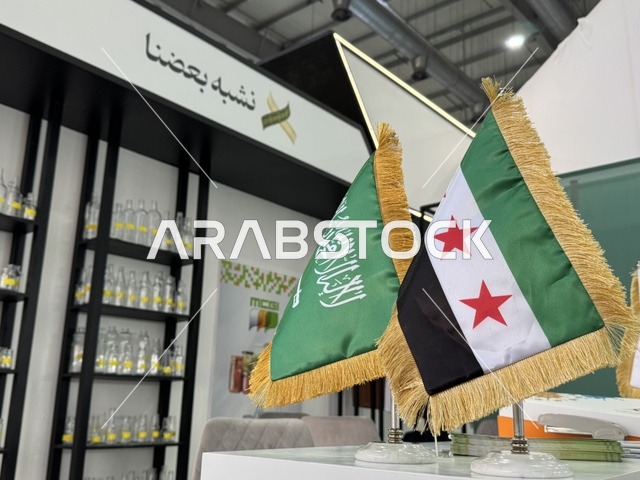 مشاركة الجمهورية العربية السورية في معرض "صُنع في السعودية 2025"، حدث صناعي بارز يهدف إلى تعزيزالخدمات الوطنية السعودية، إبراز جودة وتنوع الصناعات الوطنية وابتكاراتها،  يحمل المعرض شعار "نصنع التمكين"، هيئة تنمية الصادرات السعودية، 2025 في مركز الرياض للمعارض