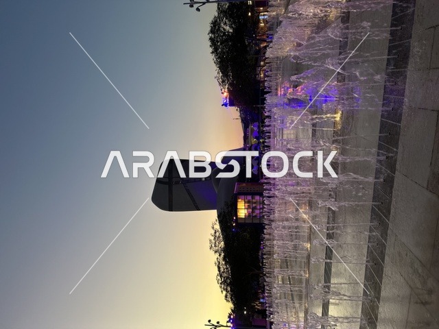 Integrating advanced optical technologies into the urban landscape at the King Abdulaziz Center for World Culture (Ithra), events of the Wonders Hills Festival in the city of Jubail Industrial in the Eastern Province, visual quality management for nighttime facades, water bodies, and public squares, planning and coordinating cultural and architectural facilities.