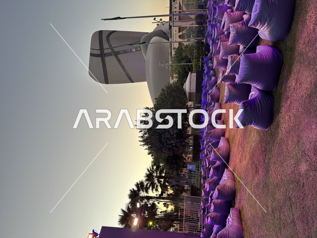 فعاليات مهرجان تلال العجائب بمدينة الجبيل الصناعية بالمنطقة الشرقية، دمج التقنيات الضوئية المتقدمة في المشهد الحضري بمركز الملك عبدالعزيز للثقافة العالمية (إثراء)، إدارة الجودة البصرية للواجهات الليلية، المسطحات المائية والساحات العامة، تخطيط وتنسيق المرافق الثقافية والمعمارية