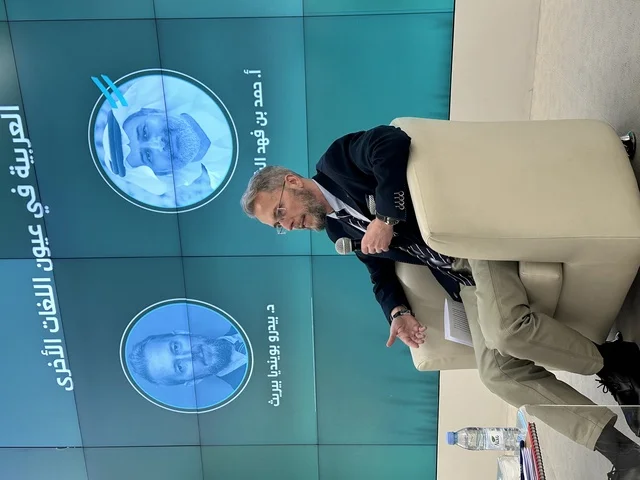 The academic presence specialized in issues of linguistic identity, managing international discussion panels at the King Salman Global Complex for the Arabic Language, analyzing multiple linguistic interactions, titled "Arabic in the Eyes of Other Languages," events of the Wonders Hills Festival in the city of Jubail Industrial in the Eastern Province.