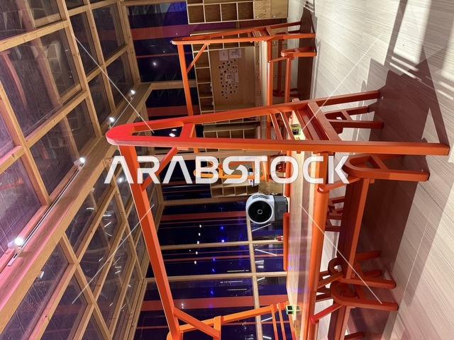 Family Studio from the inside at the King Abdulaziz Center for World Culture, Kingdom of Saudi Arabia, Global Volunteer Day 2025, activities of the Wonders Hills Festival in the city of Jubail Industrial in the Eastern Province.