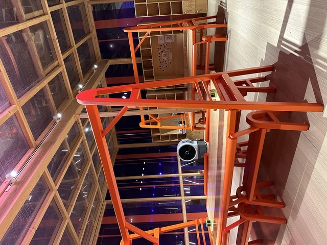 Family Studio from the inside at the King Abdulaziz Center for World Culture, Kingdom of Saudi Arabia, Global Volunteer Day 2025, activities of the Wonders Hills Festival in the city of Jubail Industrial in the Eastern Province.