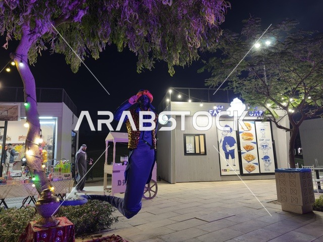 شخصيات كرتونية بإطلالة فنية متحركة، عروض تفاعلية ضوئية مبتكرة للعائلات والزوار، أنشطة ترفيهية وتعليمية متنوعة ، فعاليات مهرجان تلال العجائب 2025 بمدينة الجبيل الصناعية بالمنطقة الشرقية ، وجهة سياحية للعائلات والزوار