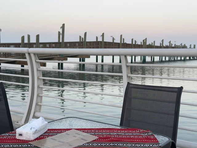 A café and coffee shop for families and visitors at the Wonders Hills Festival 2025 in Jubail Industrial City in the Eastern Province, with various entertainment activities and tourist attractions.