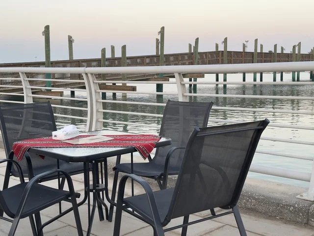 A café and coffee shop for families and visitors at the Wonders Hills Festival 2025 in Jubail Industrial City in the Eastern Province, with various entertainment activities and tourist attractions.