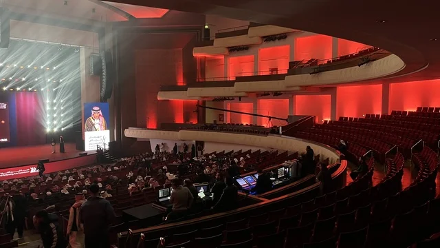 ليلة استثنائية تحتفي بالفن والجمال ،  تكريم لجنة التحكيم ، ختام مهرجان الرياض للمسرح فى مسرح الأميرة نورة بنت عبدالرحمن بالرياض يوم 24 من ديسمبر 2025 ، تتويج لنجوم المسرح السعودي، احتفالية فنية كبرى