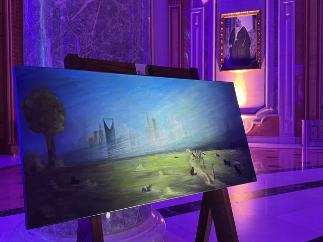 Artworks at the events of the Entrepreneurship Forum and Modern Work Styles (DeveGo 2025) at the King Abdulaziz International Conference Center in Riyadh, from December 21 to 23, 2025, bringing together entrepreneurs, experts, and visitors, the future of freelance work and modern technologies in the Kingdom of Saudi Arabia.