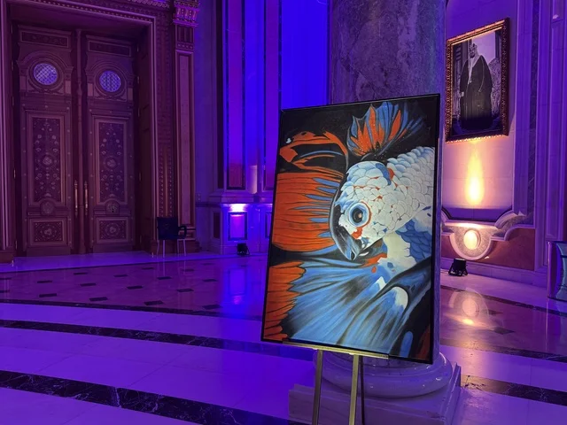 Artworks at the events of the Entrepreneurship Forum and Modern Work Styles (DeveGo 2025) at the King Abdulaziz International Conference Center in Riyadh, from December 21 to 23, 2025, bringing together entrepreneurs, experts, and visitors, the future of freelance work and modern technologies in the Kingdom of Saudi Arabia.