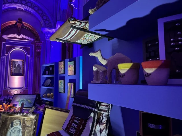 Achievements and projects of startups and productive families, artistic displays at the Entrepreneurship Forum and modern work styles (DeveGo 2025) at the King Abdulaziz International Conference Center in Riyadh, from December 21 to 23, 2025, gathering entrepreneurs, experts, and visitors, the future of freelance work and modern technologies.