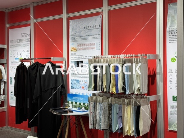 ملابس واقمشة  فى معرض تجاري دولي China Homelife Saudi Arabia Expo يوم  24 من ديسمبر 2025،  المملكة العربية السعودية، الرياض ،  ربط الموردين الصينيين بالسوق السعودي ، منتجات صينية متنوعة  ، فرص استيراد وتوريد،  شراكات أعمال واستثمار