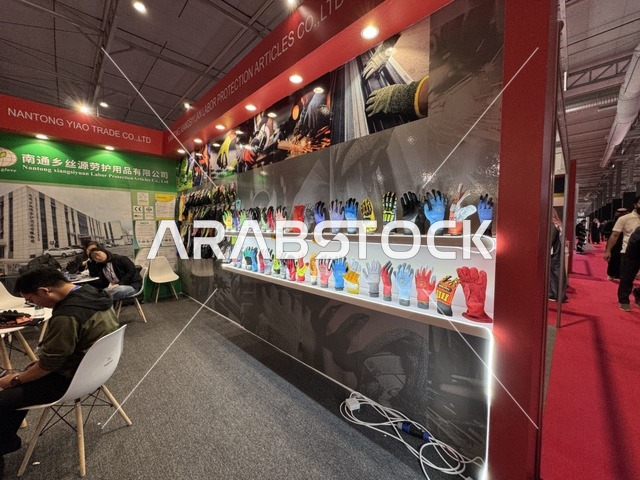 Various Chinese products at the international trade fair China Homelife Saudi Arabia Expo on December 24, 2025, in Riyadh, Saudi Arabia, connecting Chinese suppliers with the Saudi market, import and supply opportunities, business and investment partnerships.