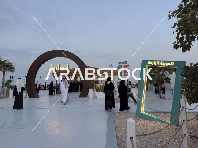 مقهي جديل فى تكية بحر فى المنطقه الشرقيه بالدمام يوم ٢٤ من ديسمبر ٢٠٢٥، المملكة العربية السعودية  ، وجهة سياحية وترفيهية بحرية ،أنشطة ترفيهية متنوعة، أجواء ساحلية راقية،   مطاعم ومقاهي متنوعة