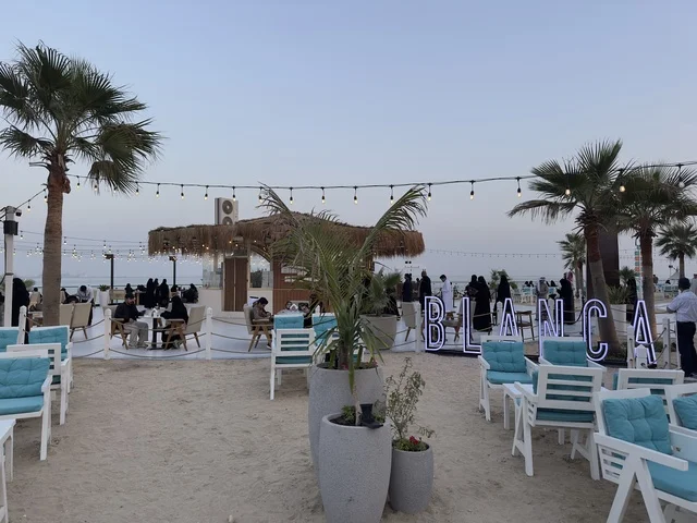 Unique family atmosphere at Takiya Bahr in the Eastern Province of Dammam on December 24, 2025, Saudi Arabia, with various entertainment shows and activities, a tourist and recreational seaside destination, upscale restaurants and cafes with a coastal view.