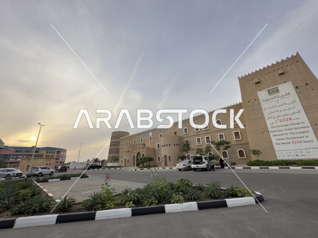 معلم سياحي شهير في المنطقة الشرقية بالمملكة العربية السعودية، صممت القرية لتعكس العمارة التقليدية للمنطقة، القرية الشعبية التراثية متحف ومطعم بارز يقع على كورنيش الدمام في المملكة العربية السعودية