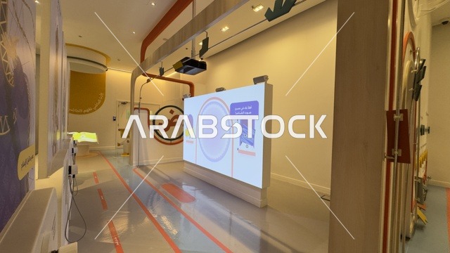 تجربة تعليمية تفاعلية، معرض اللغة العربية للأطفال فى مقر مجمع الملك سلمان العالمي للغة العربية في حي الورود بالرياض، يوم ١١ من ديسمبر 2025 ، تنمية مهارات القراءة والتعبير، أنشطة ثقافية وترفيهية للأطفال، أجواء تعليمية ممتعة فى المملكة العربية السعودية