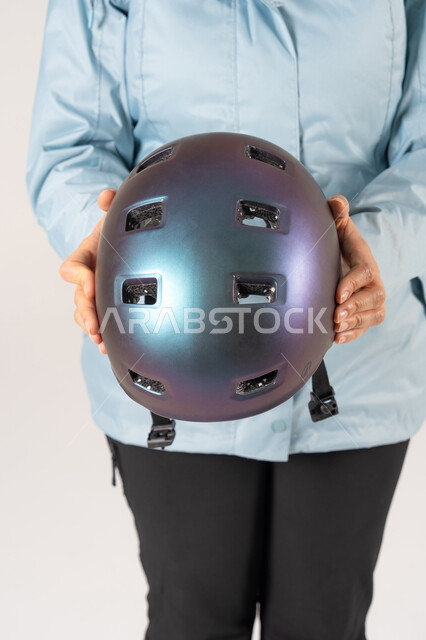 Iridescent Bicycle Helmet Protective Cycling Gear