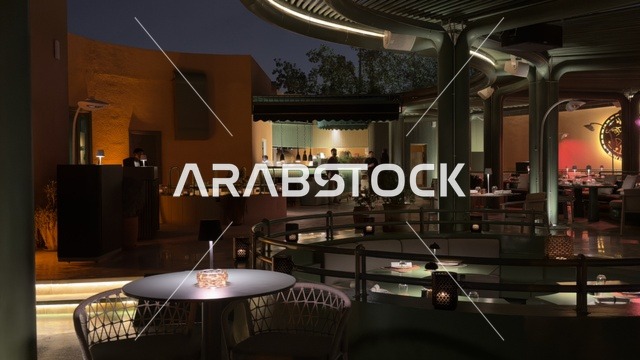 Winter Market in Riyadh, Saudi Arabia, on December 12, 2025, a unique winter shopping experience, diverse stalls and displays, local and creative products, various products and crafts, warm winter atmosphere, entertainment activities and family experiences.