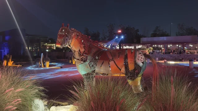 Entertainment activities and family experiences, Winter Bazaar in Riyadh, Kingdom of Saudi Arabia, on December 12, 2025, a unique winter shopping experience, various stalls and shows, local and creative products, diverse products and crafts, warm winter atmosphere.