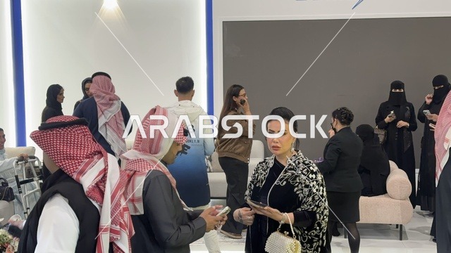 تواصل مباشر مع الزوار فى معرض المصممين والمصممات فى المنطقة الشرقية يوم 29 من ديسمبر 2025 ، المملكة العربية السعودية، استخدام الاجهزة التقنية الحديثة ، منصة إبداعية للأزياء والتصميم، إبراز الهوية والابتكار، تجارب تذوق مميزة، أجواء راقية داخل المعرض