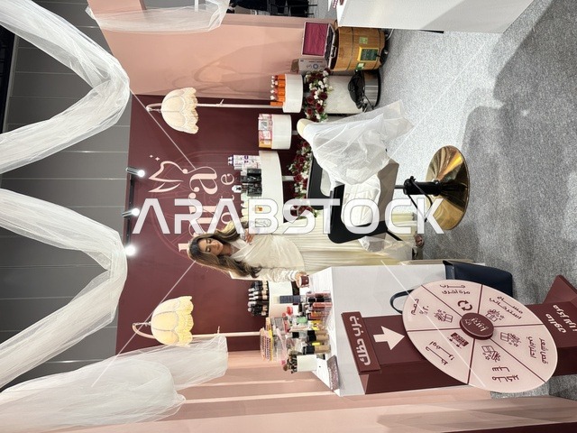 Highlighting identity and innovation, diverse pavilions at the Designers' Exhibition in the Eastern Province on December 29, 2025, Saudi Arabia, direct interaction with visitors, a creative platform for fashion and design, upscale atmosphere inside the exhibition.