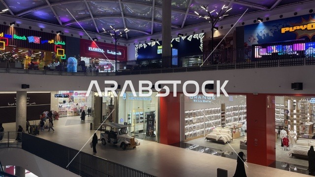 مكان مخصص لعرض وبيع البياضات، مركز تسوق وترفيه في حي الأصالة شمال مدينة جدة في المملكة العربية السعودية سبتمبر 2025 ، تجربة تسوق ووجهة ترفيهية متكاملة للعائلات، خيارات التسوق تلبي مختلف الأذواق والاحتياجات، تصميم عصري وماركات عالمية ومحلية