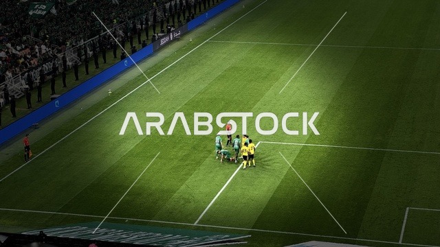 حماس الجمهور والمشجعين، فوز فريق الاهلي، مباراة الأهلي و النصر يوم 2 يناير 2026 في دوري روشن السعودي، ملعب مدينة الملك عبدالله الرياضية (الجوهرة المشعة) في جدة