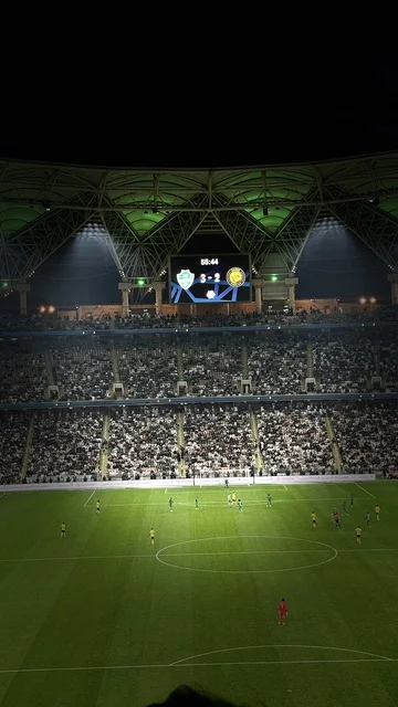 فوز فريق الاهلي، مباراة الأهلي و النصر يوم 2 يناير 2026 في دوري روشن السعودي، ملعب مدينة الملك عبدالله الرياضية (الجوهرة المشعة) في جدة