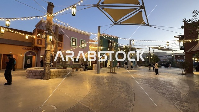 مدينة 6 فلاجز القدية في ثاني يوم من الافتتاح 1 يناير 2026 ، اكبر مشروع عملاق لمدينة ترفيهية تحمل علامة ستة أعلام التجارية في السعودية، أول منتزه ترفيهي لستة أعلام خارج أميركا الشمالية، استراتيجية رؤية السعودية 2030