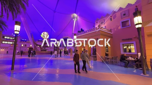 أول منتزه ترفيهي لستة أعلام خارج أميركا الشمالية، مدينة 6 فلاجز القدية في ثاني يوم من الافتتاح 1 يناير 2026 ، اكبر مشروع عملاق لمدينة ترفيهية تحمل علامة ستة أعلام التجارية في السعودية، استراتيجية رؤية السعودية 2030