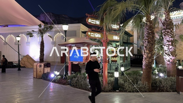 اكبر مشروع عملاق لمدينة ترفيهية تحمل علامة ستة أعلام التجارية في السعودية، أول منتزه ترفيهي لستة أعلام خارج أميركا الشمالية، مدينة 6 فلاجز القدية في ثاني يوم من الافتتاح 1 يناير 2026 ، استراتيجية رؤية السعودية 2030