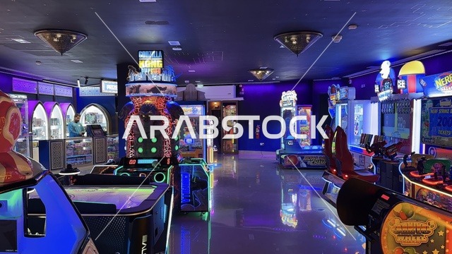 العاب الاركيد المسلية، اكبر مشروع عملاق لمدينة ترفيهية تحمل علامة ستة أعلام التجارية في السعودية، أول منتزه ترفيهي لستة أعلام خارج أميركا الشمالية، مدينة 6 فلاجز القدية في ثاني يوم من الافتتاح 1 يناير 2026 ، استراتيجية رؤية السعودية 2030